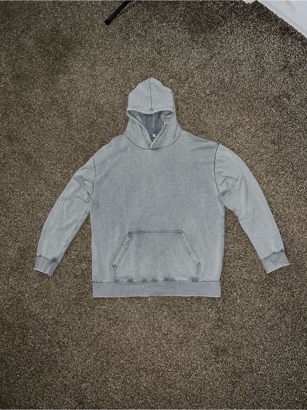 Cozy Vintage OG Rare Light Military Grey Hoodie